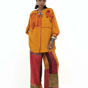 Embroidered Mandala Tee